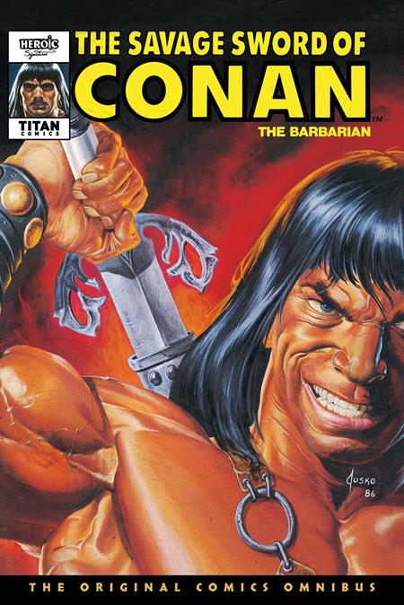 SAVAGE SWORD OF CONAN THE ORIGINAL COMICS OMNIBUS HC VOL 09 REGULAR EDITION JOE JUSKO (MR)