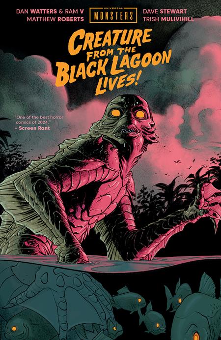 UNIVERSAL MONSTERS CREATURE FROM THE BLACK LAGOON LIVES HC MATTHEW ROBERTS & DAVE STEWART CVR