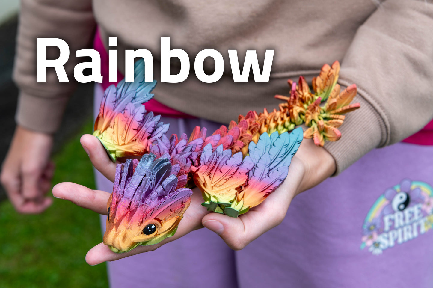 3d printed dragon, 3d printed flying serpent, baby flying serpent - Best Books
