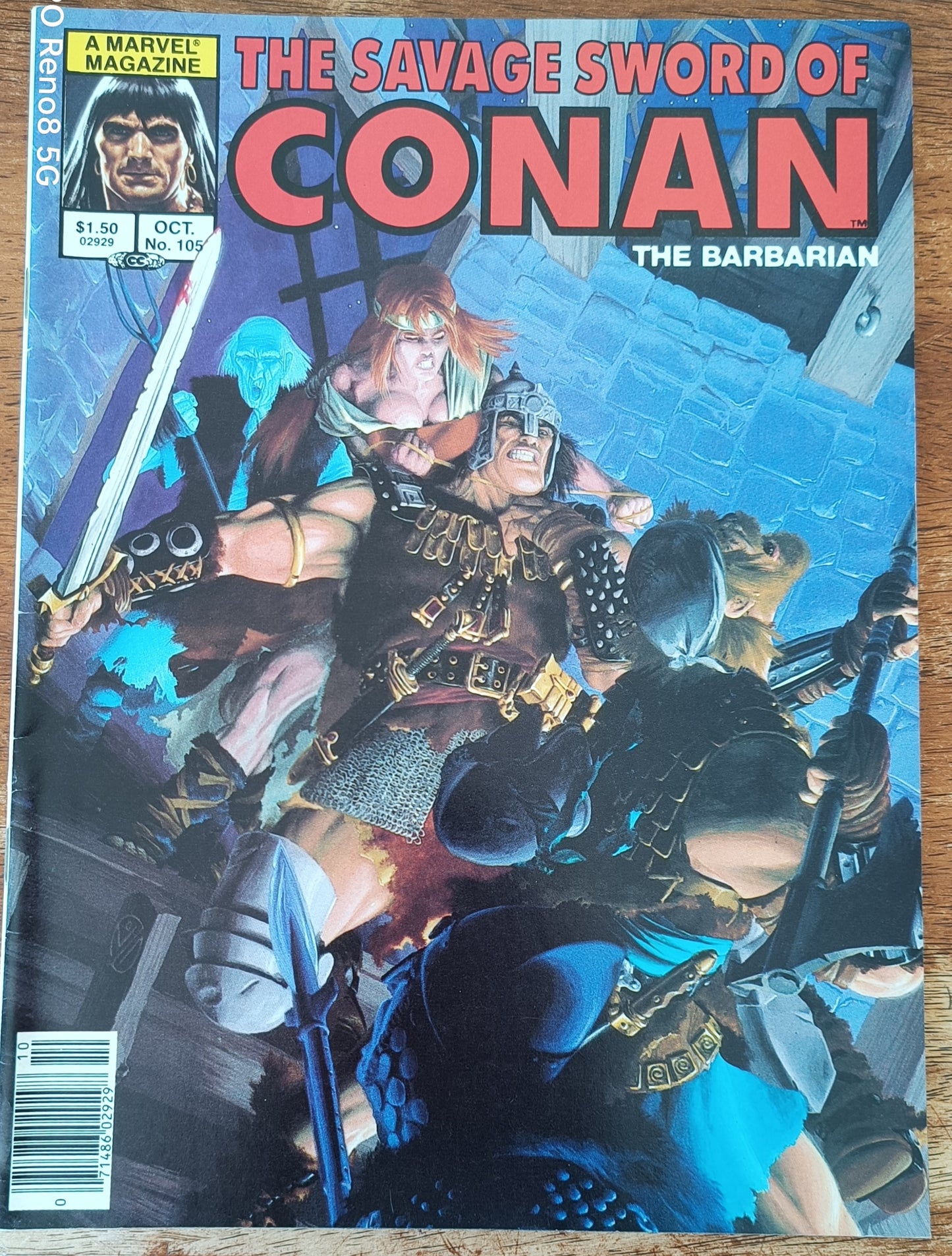 Marvel The Savage Sword of Conan the Barbarian #105