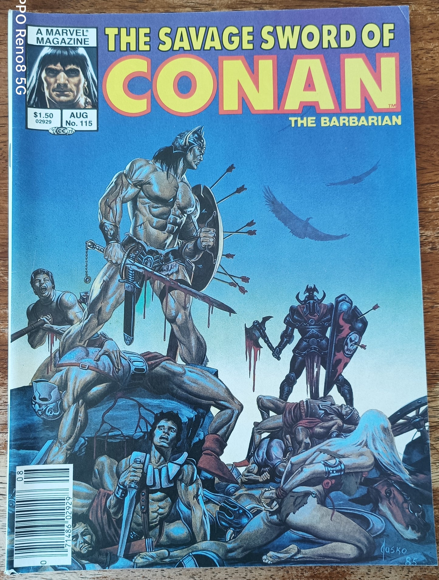 Marvel The Savage Sword of Conan the Barbarian #115