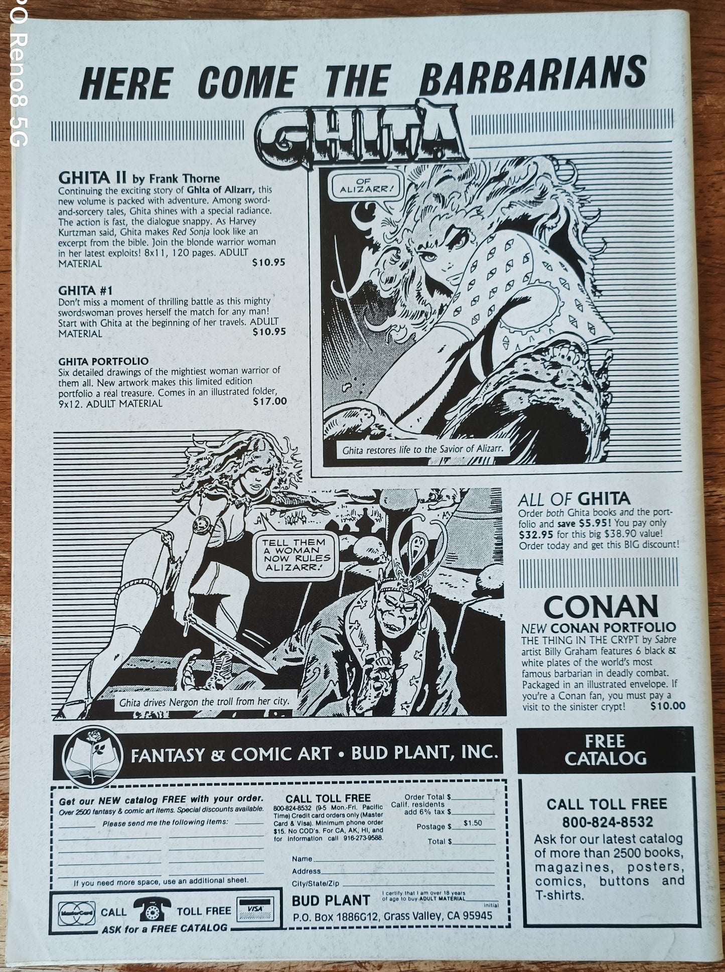 Marvel The Savage Sword of Conan the Barbarian #119