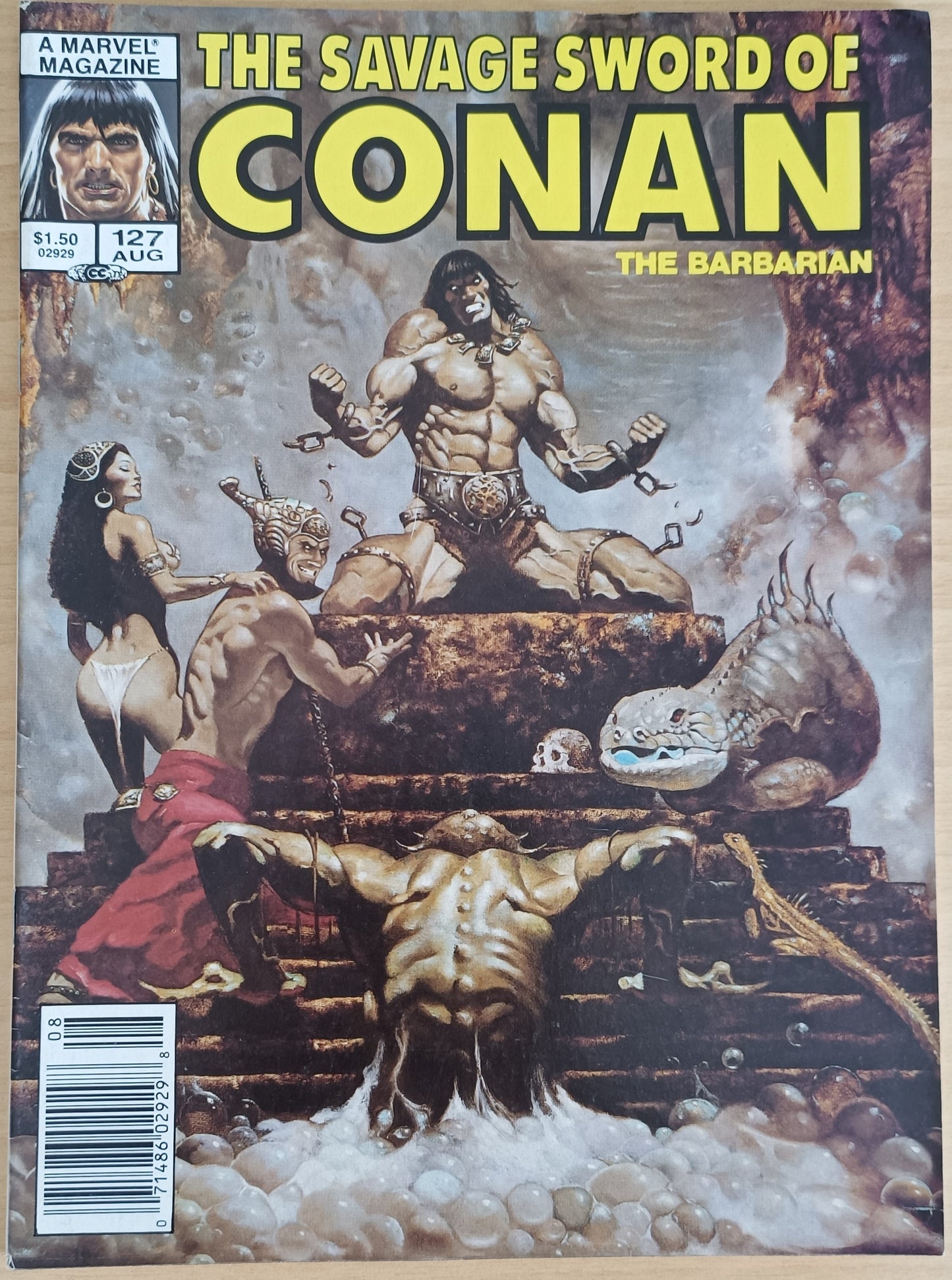 Marvel The Savage Sword of Conan the Barbarian #127