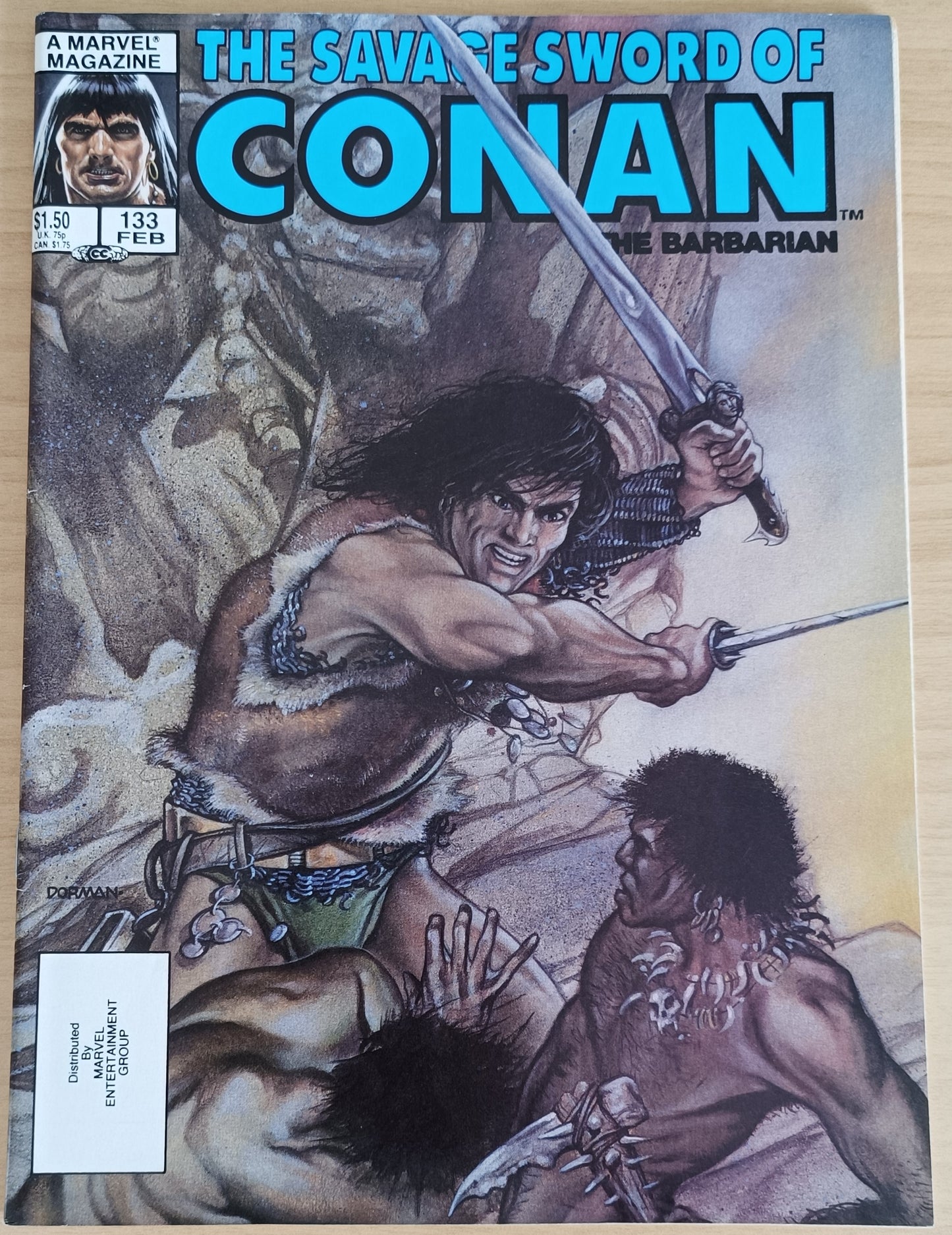 Marvel The Savage Sword of Conan the Barbarian #133