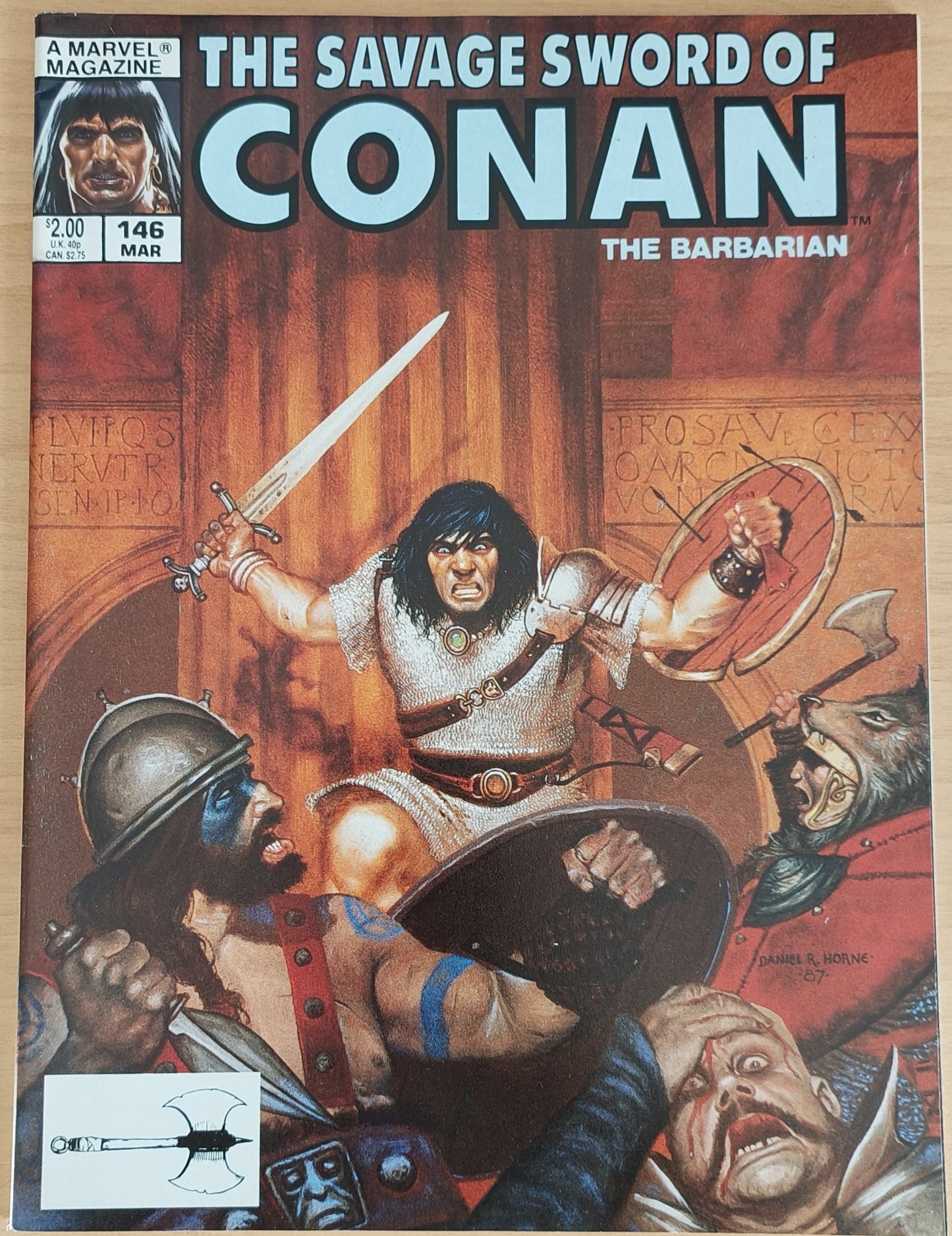 Marvel The Savage Sword of Conan the Barbarian #146