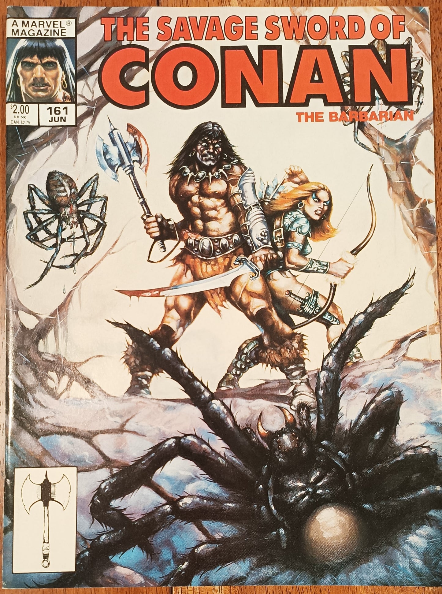 Marvel The Savage Sword of Conan the Barbarian #161