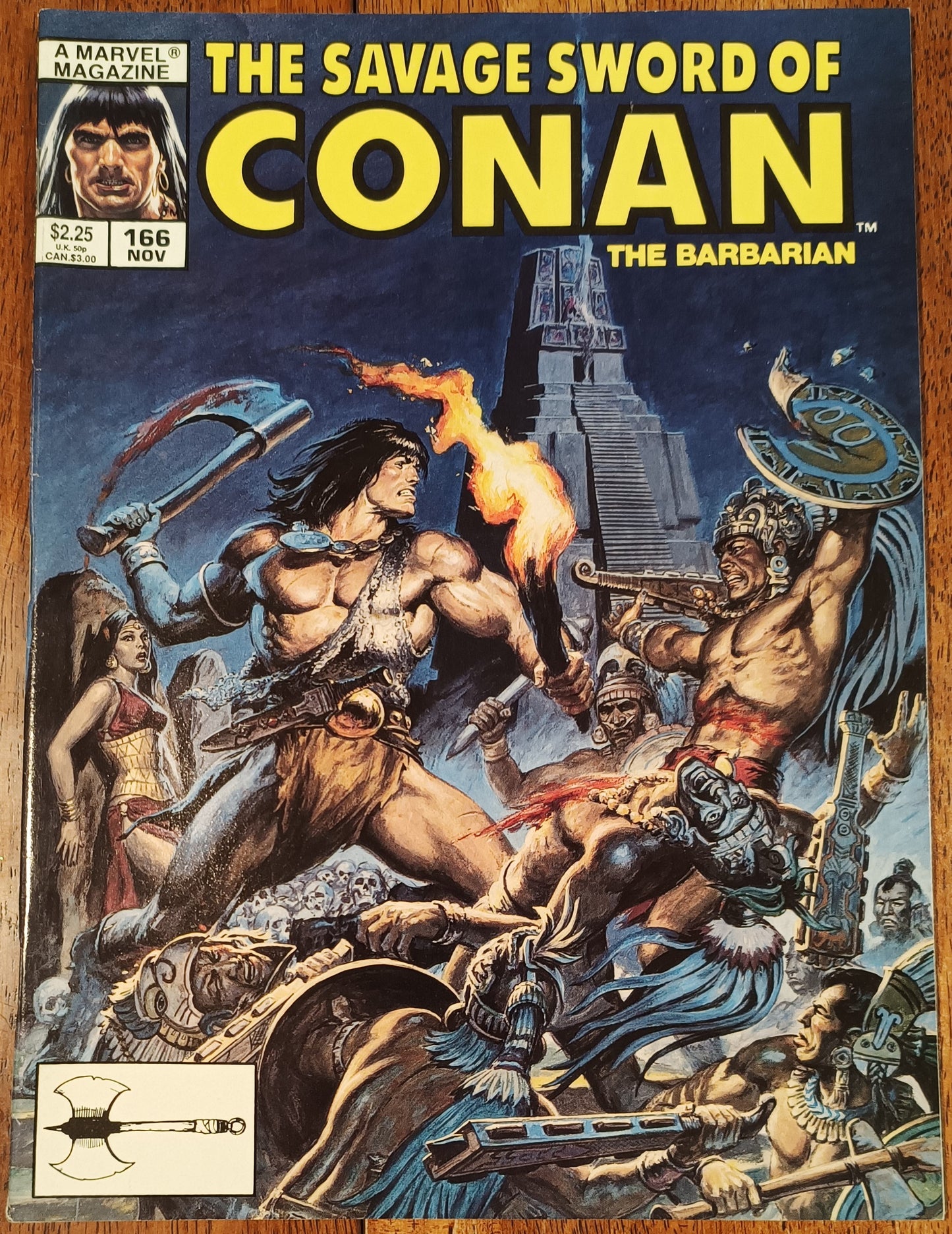 Marvel The Savage Sword of Conan the Barbarian #166