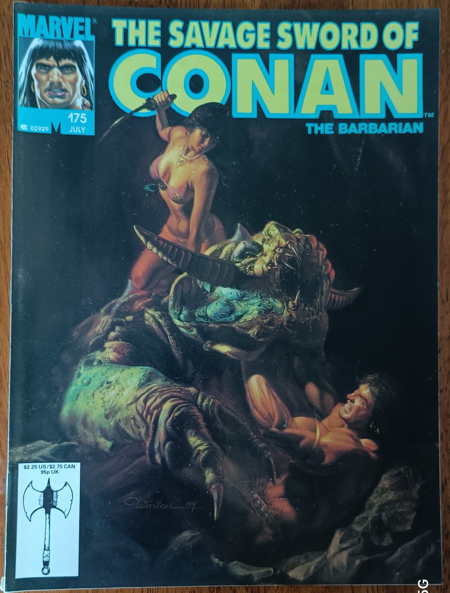 Marvel The Savage Sword of Conan the Barbarian #175