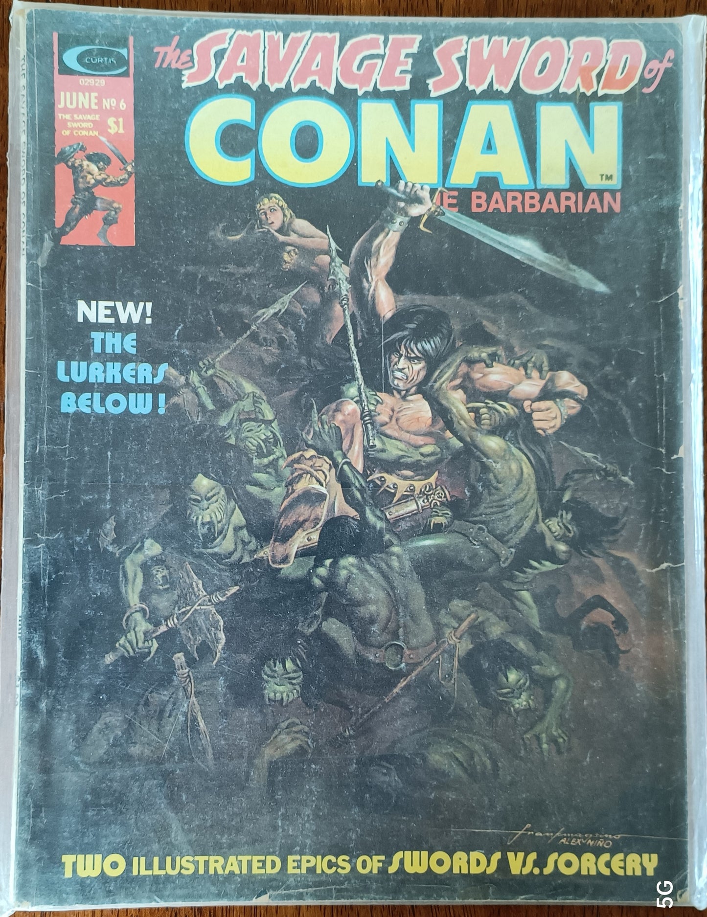 Marvel The Savage Sword of Conan the Barbarian #6