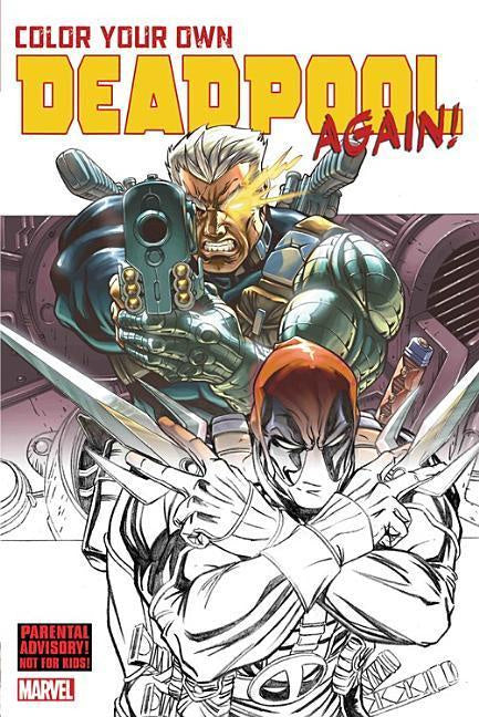 coloring book, colouring book, deadpool, marvel comics, marvel graphic novel, Marvel graphic novels - Best Books