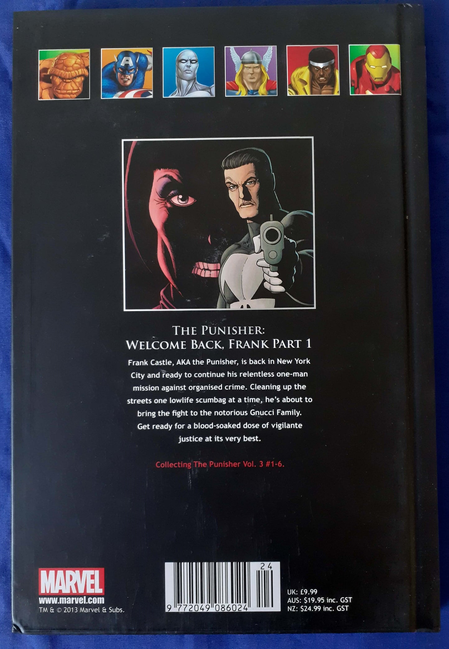 marvel comics, marvel graphic novels, marvel punisher, marvel ultimate graphic collection, punisher, welcome back frank - Best Books
