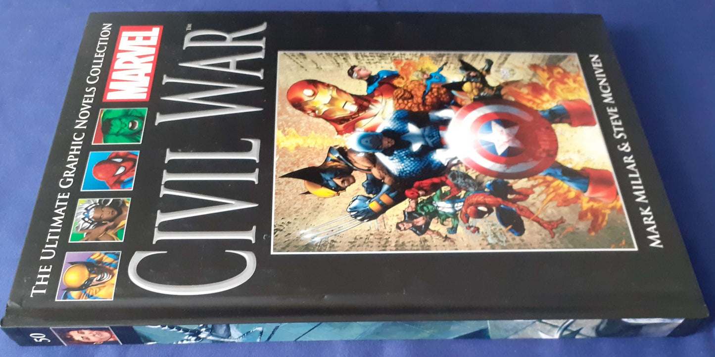 civil war, graphic novel, marvel comics, marvel graphic novels, marvel ultimate graphic collection - Best Books