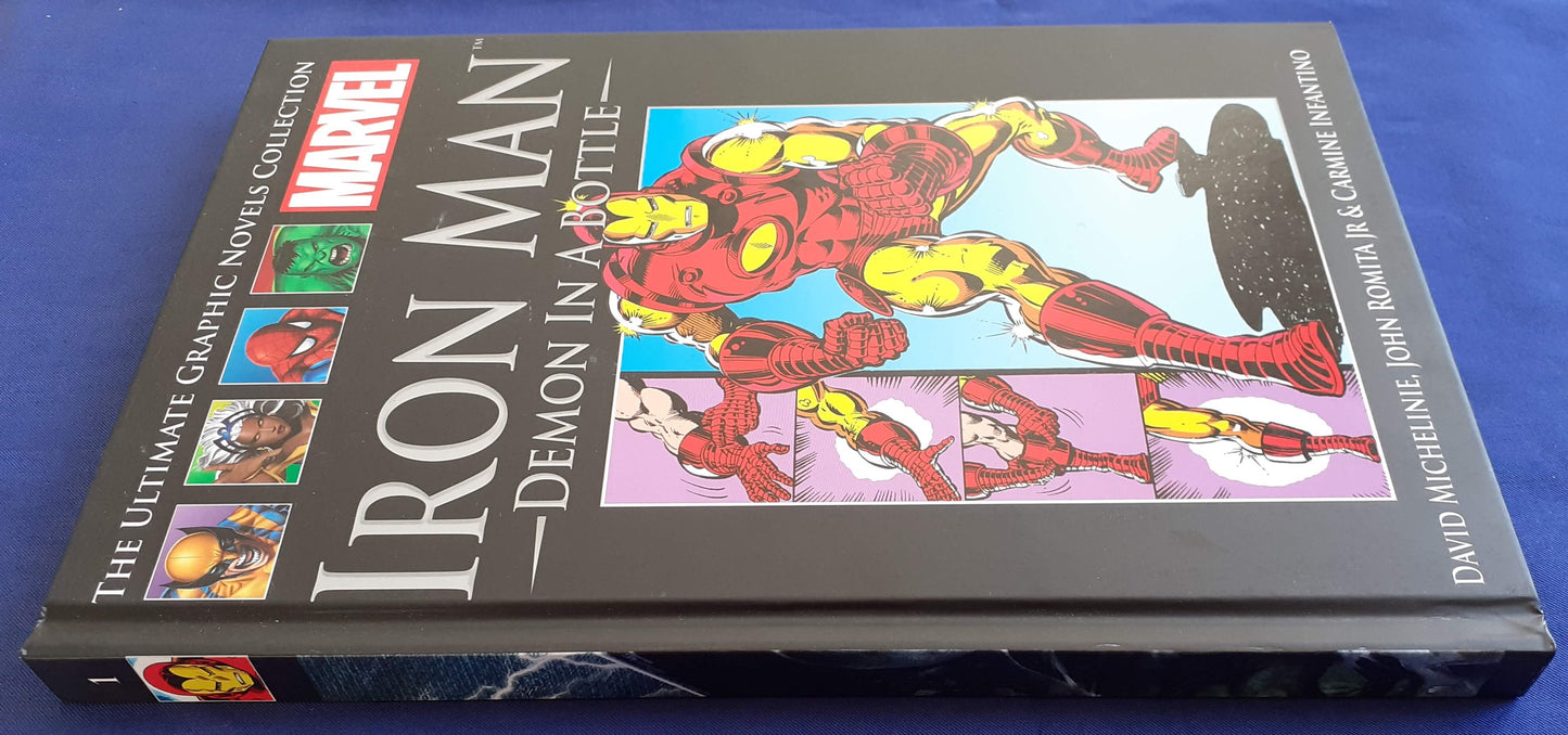 iron man, iron man demon in a bottle, marvel comics, marvel graphic novels, marvel ultimate graphic collection - Best Books