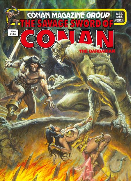 SAVAGE SWORD OF CONAN THE ORIGINAL COMICS OMNIBUS HC VOL 06 REGULAR EDITION EARL NOREM (MR)