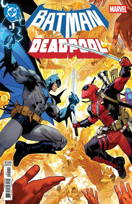 DC MARVEL BATMAN DEADPOOL #1 CGC GRADED