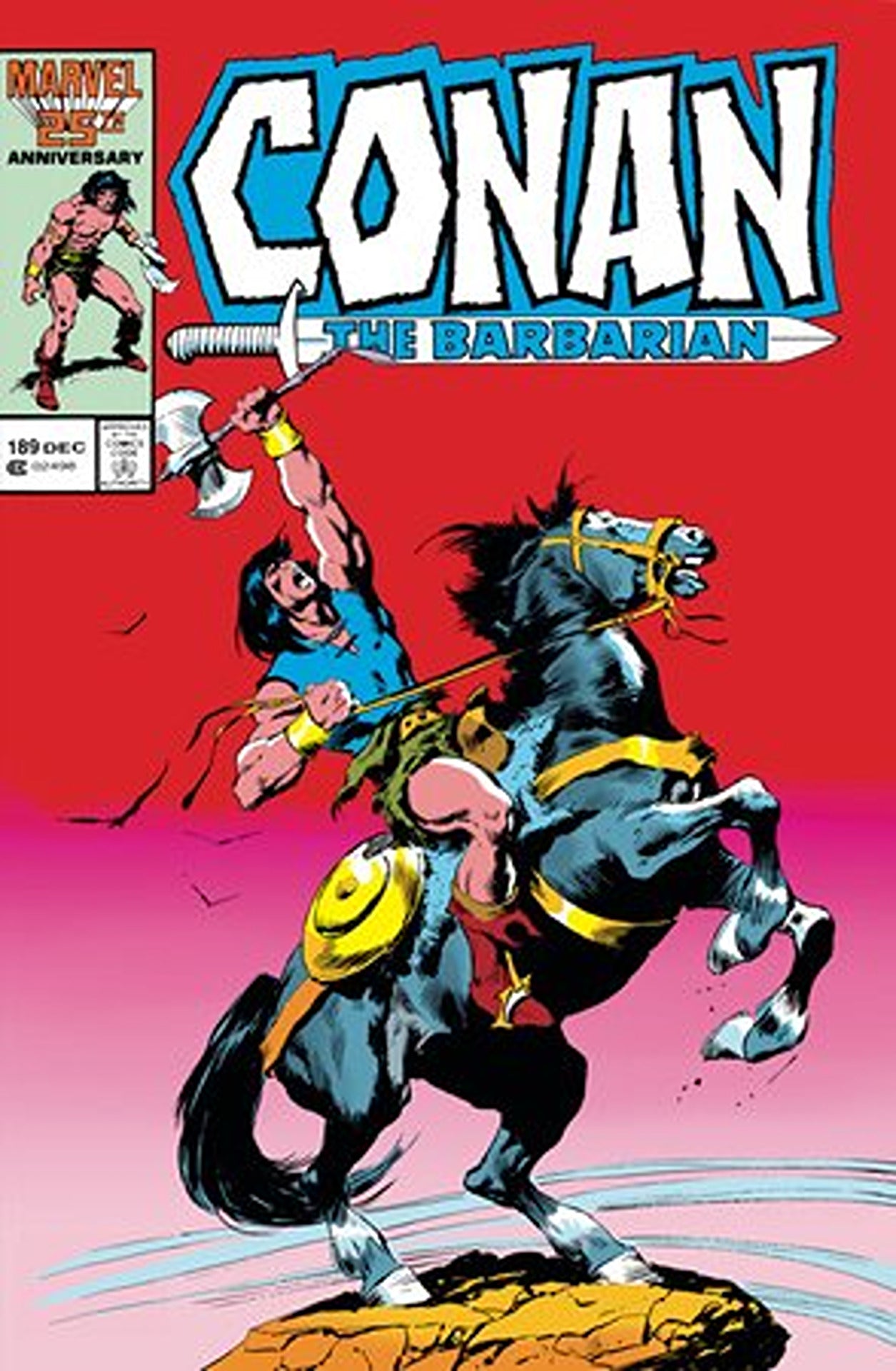 CONAN THE BARBARIAN: THE ORIGINAL MARVEL YEARS OMNIBUS VOL. 7 HC JOHN BUSCEMA COVER [DM ONLY]