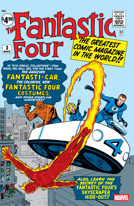 FANTASTIC FOUR #3 FACSIMILE EDITION