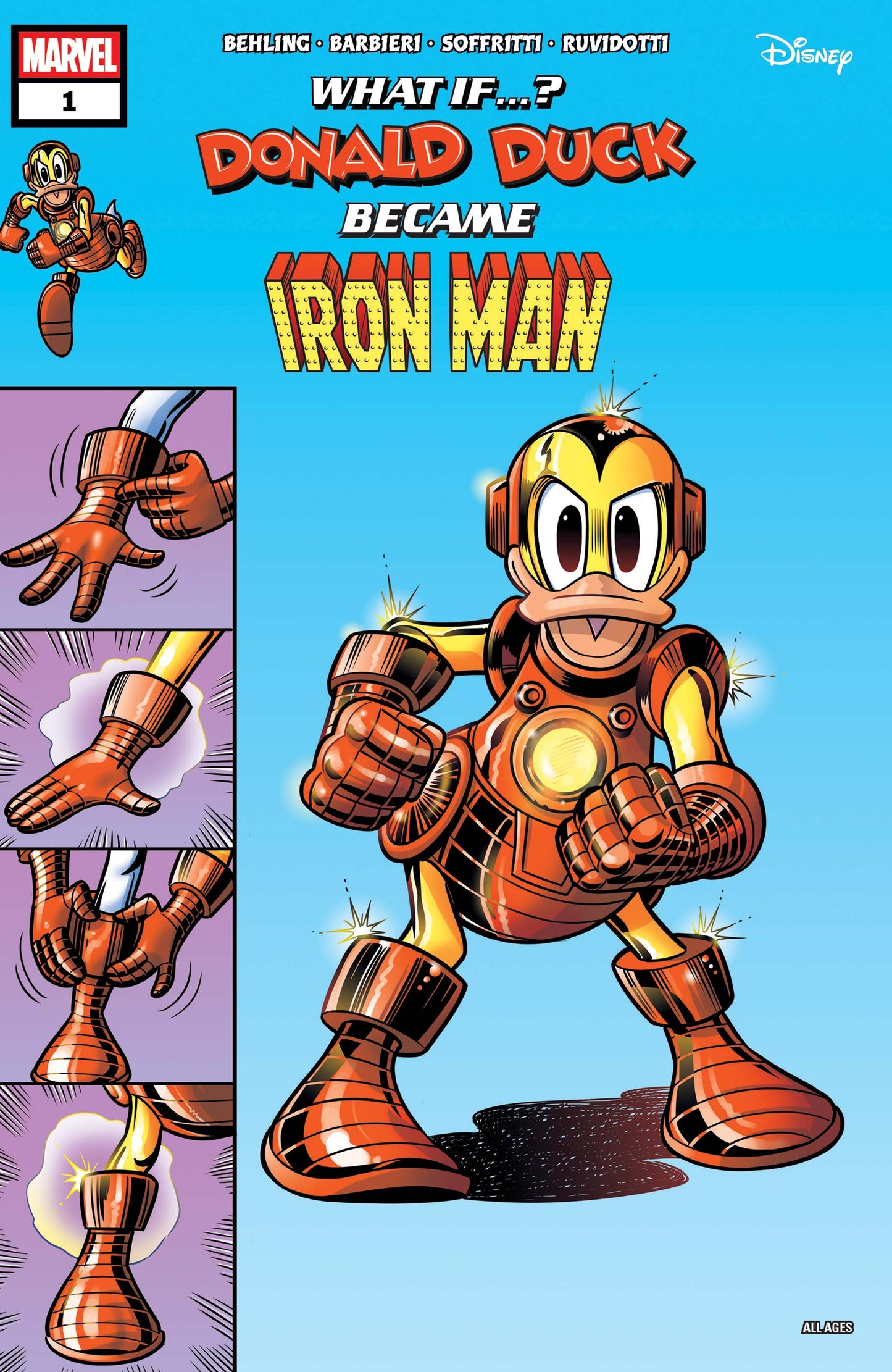 MARVEL & DISNEY: WHAT IF…? DONALD DUCK BECAME IRON MAN (2025) #1