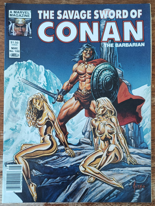 Marvel The Savage Sword of Conan the Barbarian #100