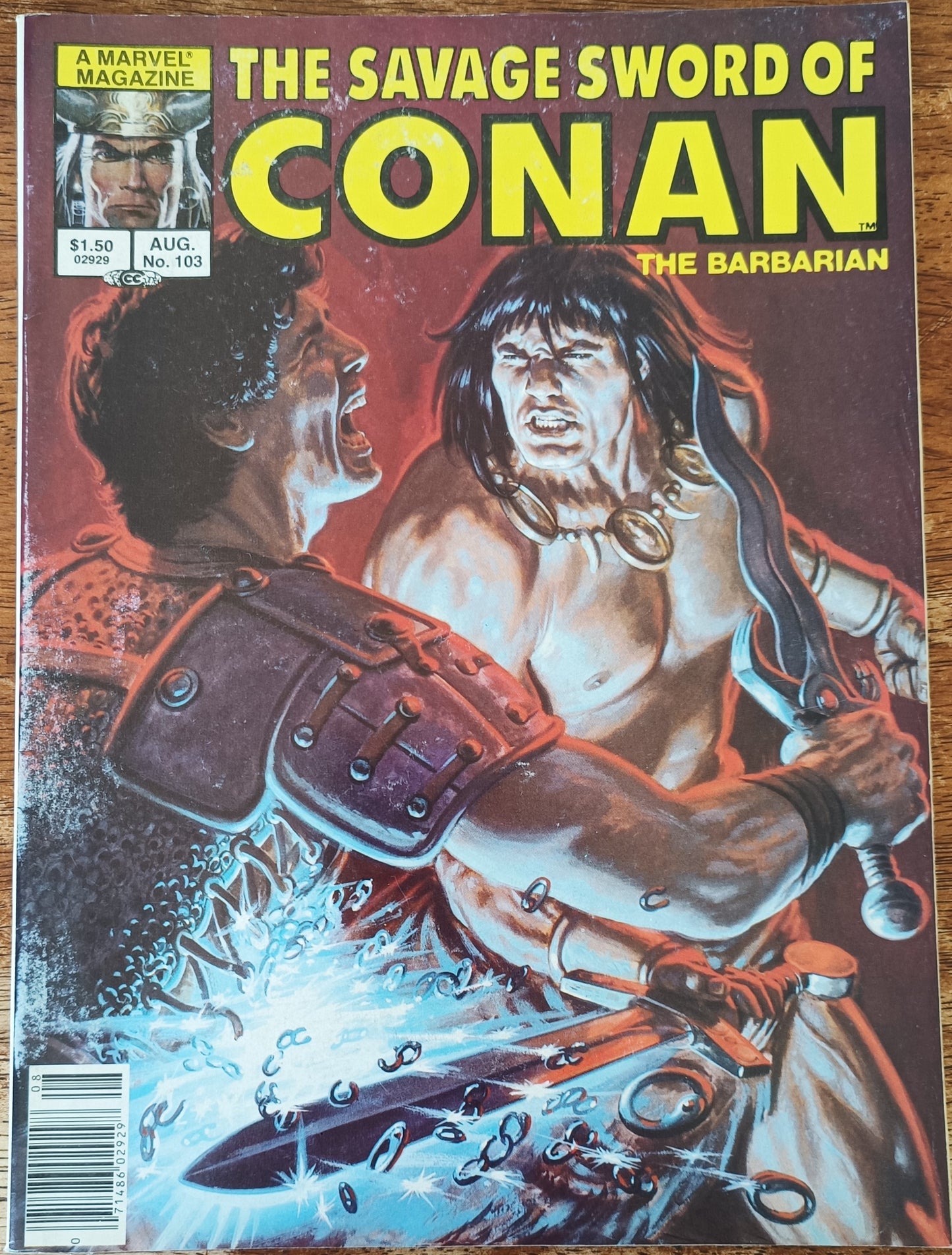 Marvel The Savage Sword of Conan the Barbarian #103