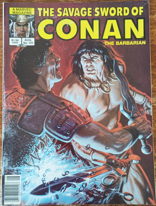 Marvel The Savage Sword of Conan the Barbarian #103