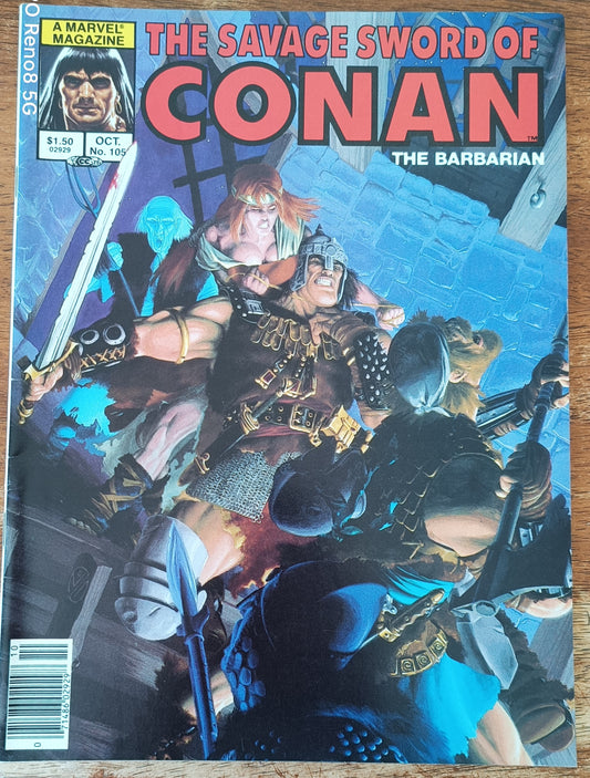 Marvel The Savage Sword of Conan the Barbarian #105