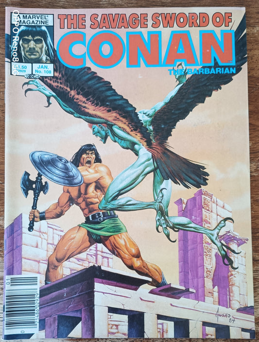 Marvel The Savage Sword of Conan the Barbarian #108