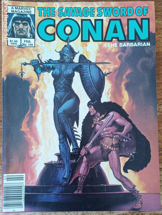 Marvel The Savage Sword of Conan the Barbarian #109