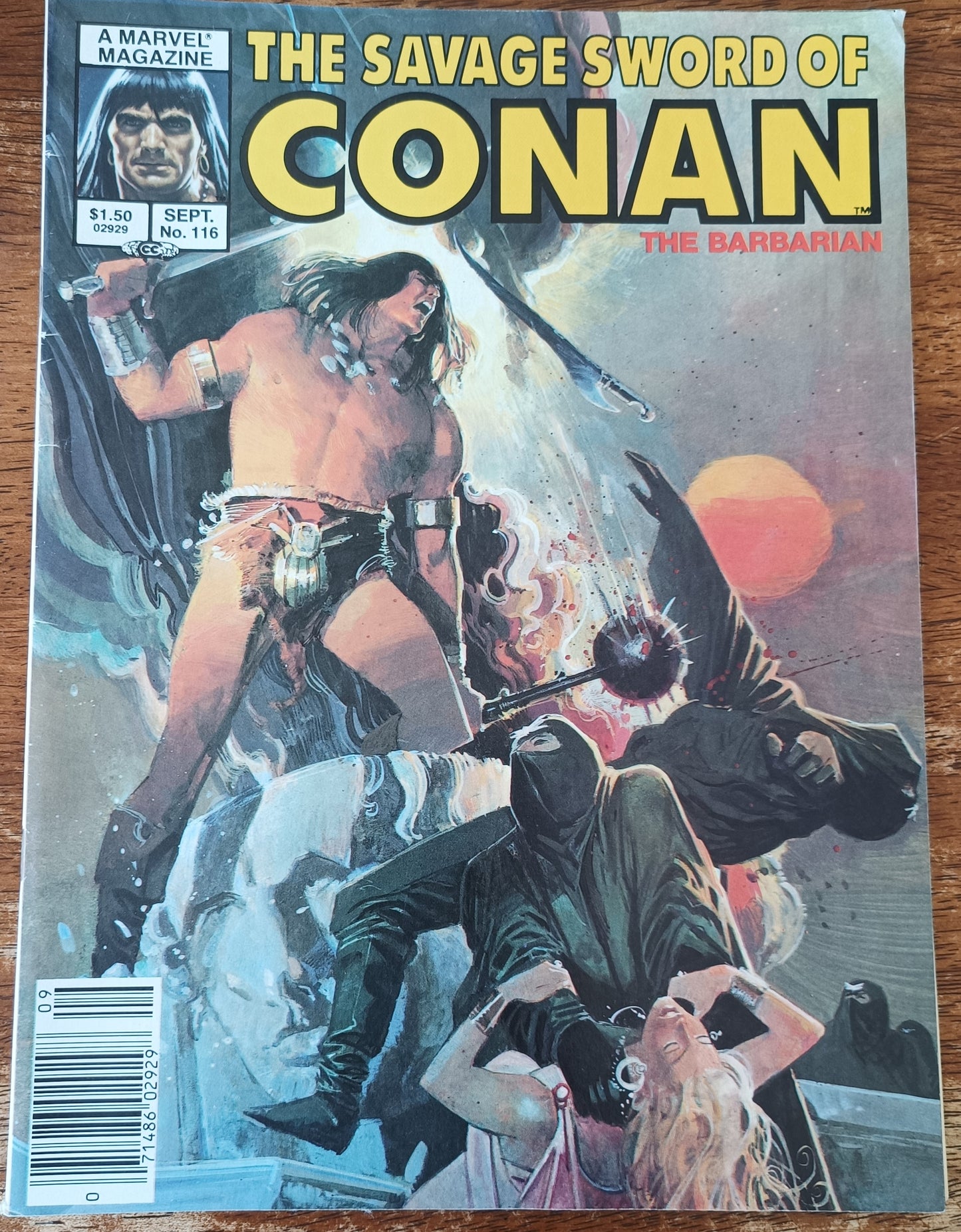 Marvel The Savage Sword of Conan the Barbarian #116