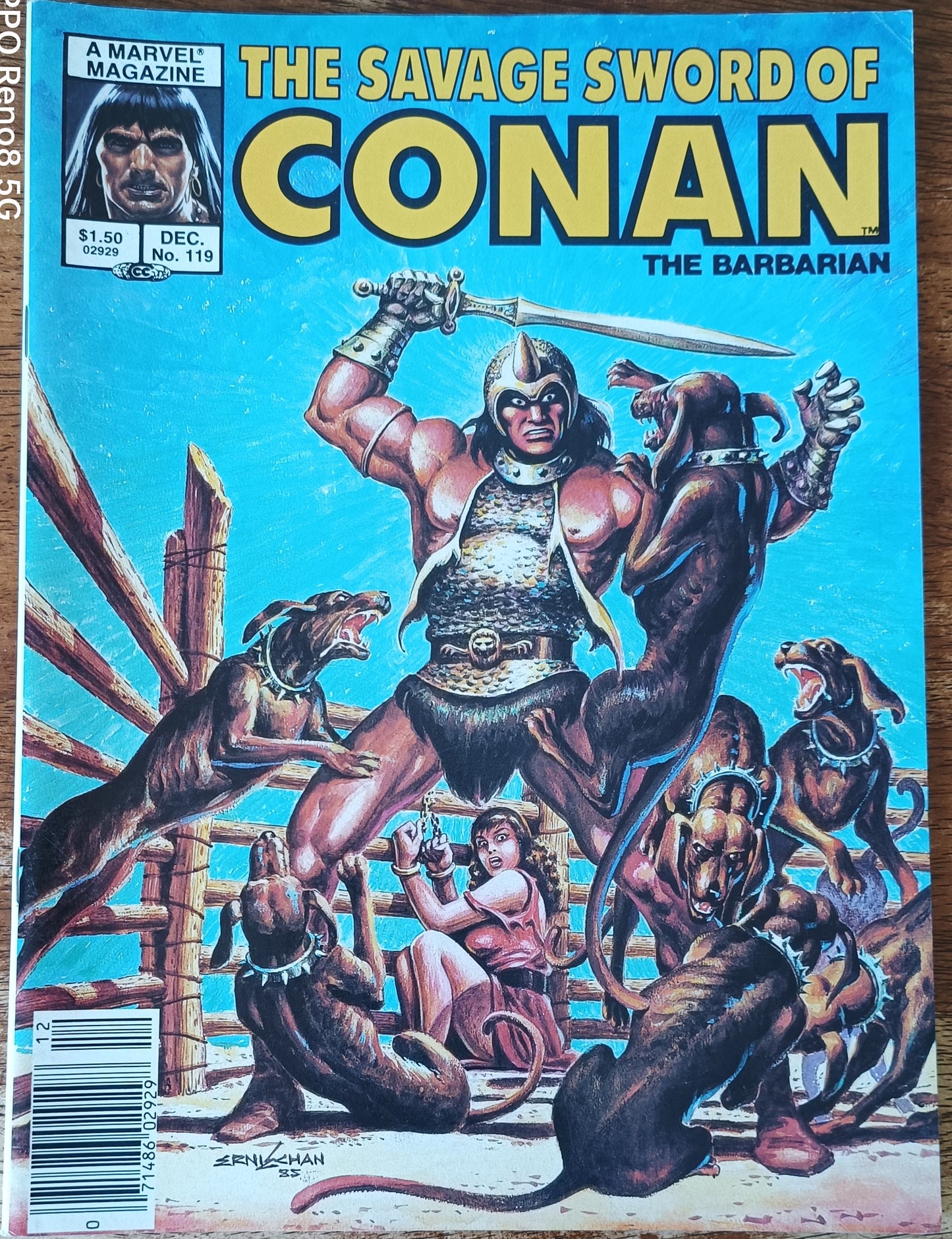 Marvel The Savage Sword of Conan the Barbarian #119