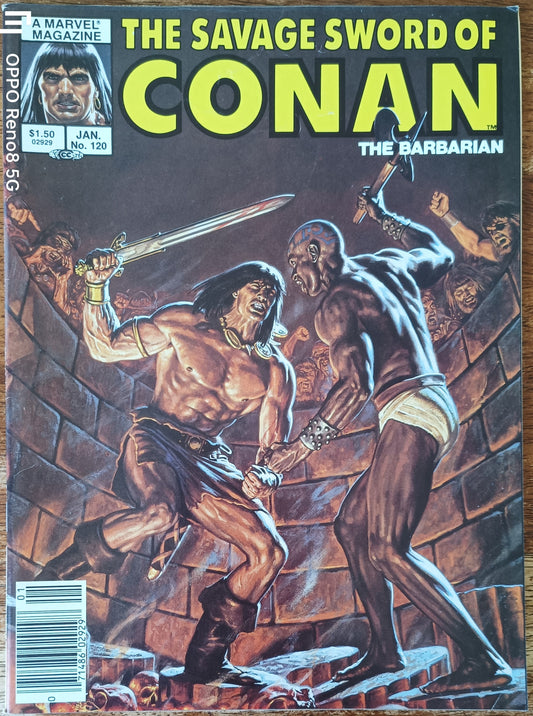 Marvel The Savage Sword of Conan the Barbarian #120