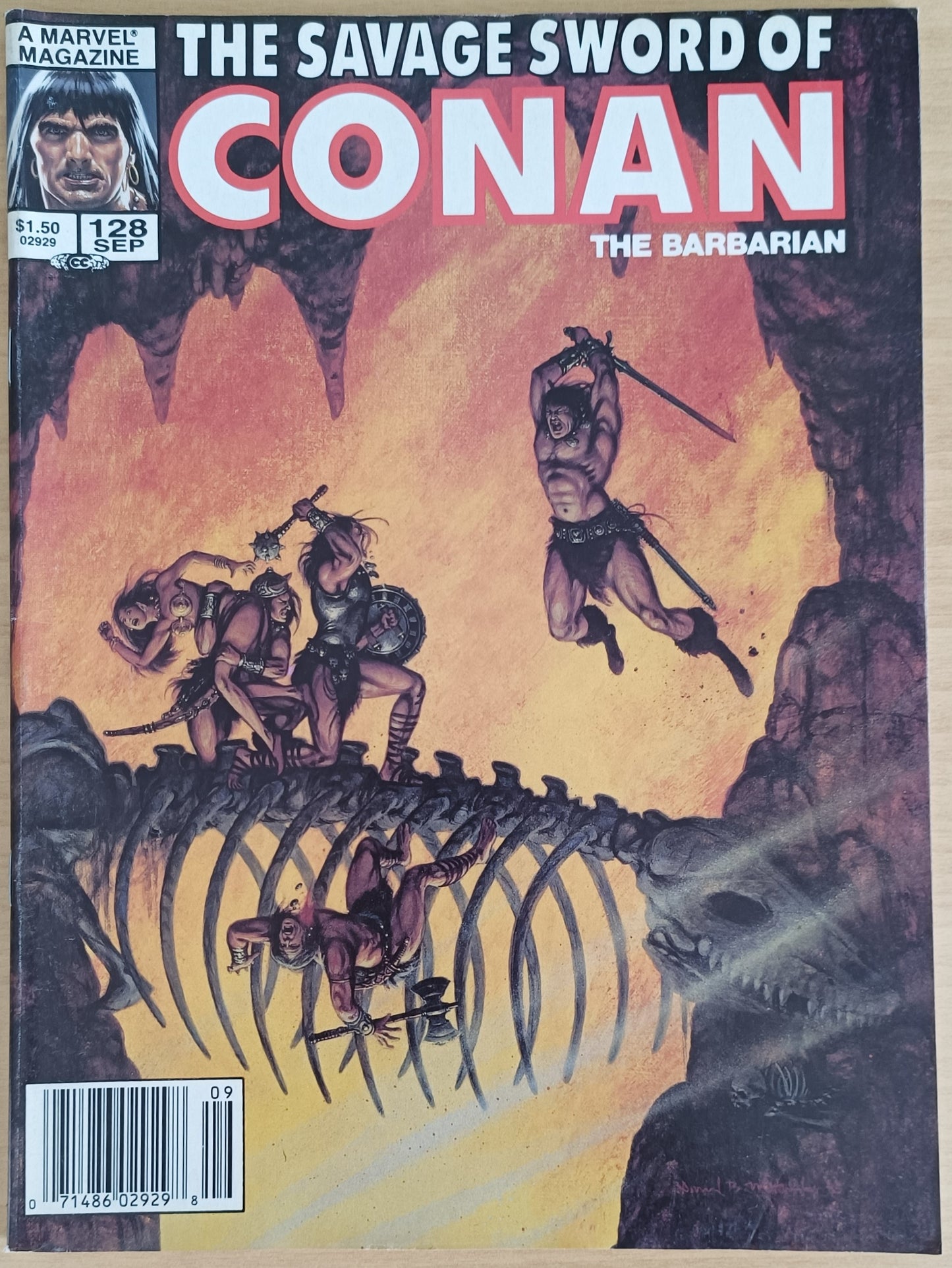 Marvel The Savage Sword of Conan the Barbarian #128