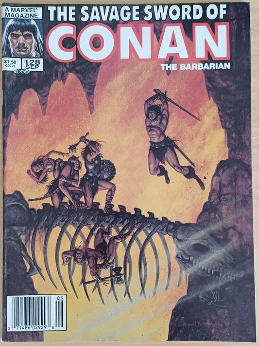 Marvel The Savage Sword of Conan the Barbarian #128