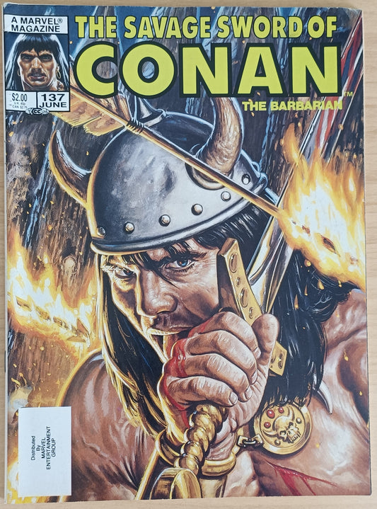 Marvel The Savage Sword of Conan the Barbarian #137