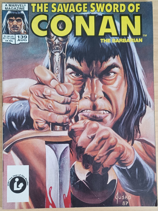 Marvel The Savage Sword of Conan the Barbarian #139