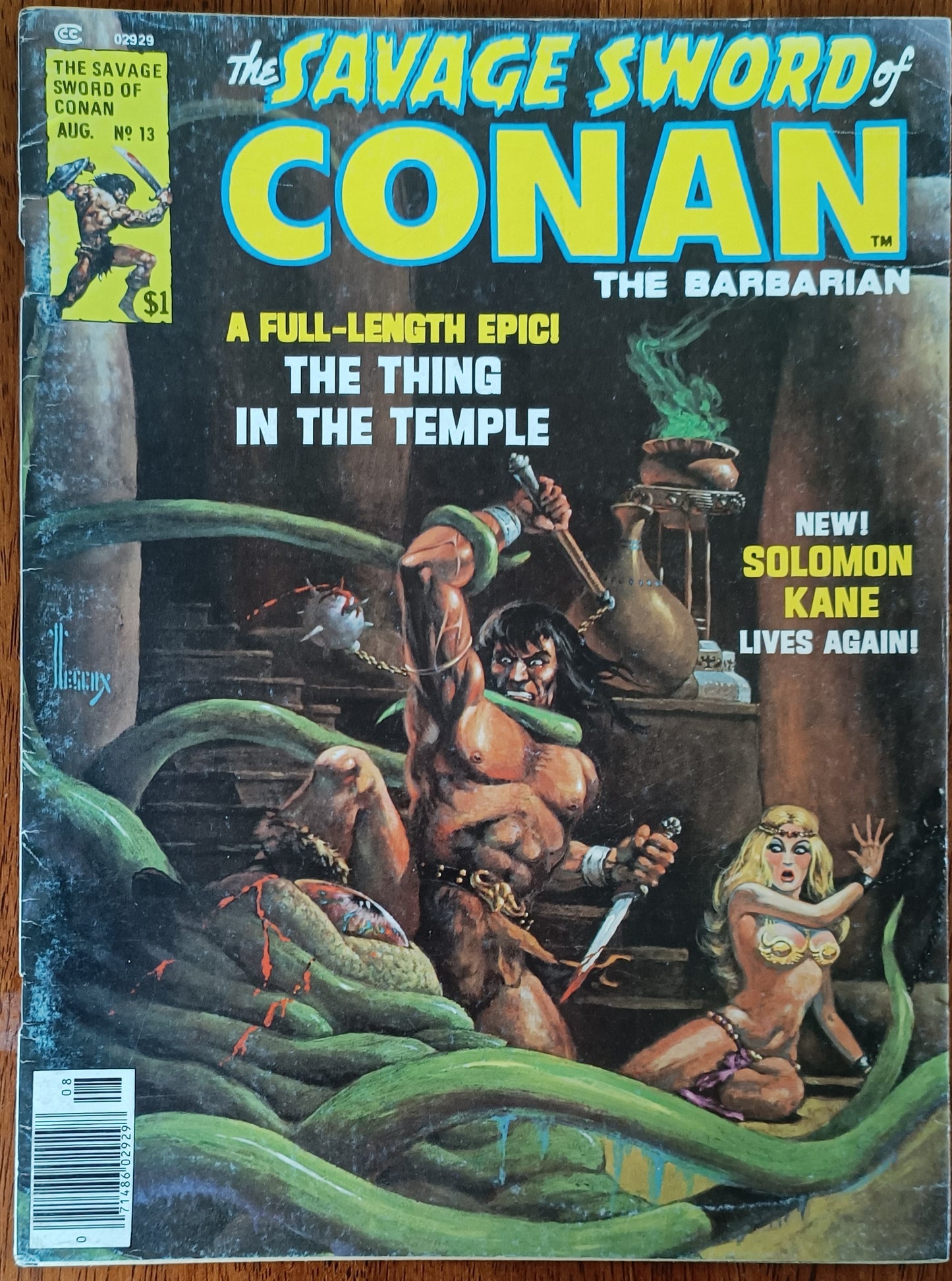 Marvel The Savage Sword of Conan the Barbarian #13