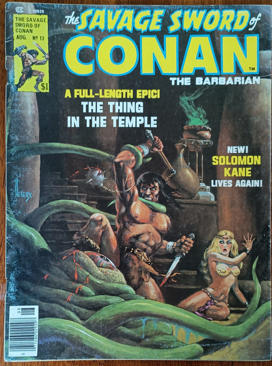 Marvel The Savage Sword of Conan the Barbarian #13