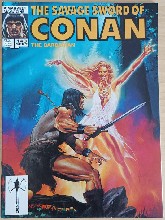 Marvel The Savage Sword of Conan the Barbarian #140