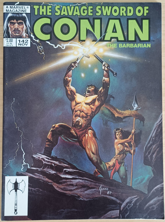 Marvel The Savage Sword of Conan the Barbarian #142