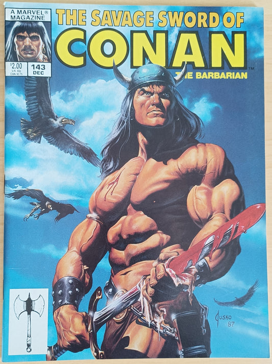 Marvel The Savage Sword of Conan the Barbarian #143