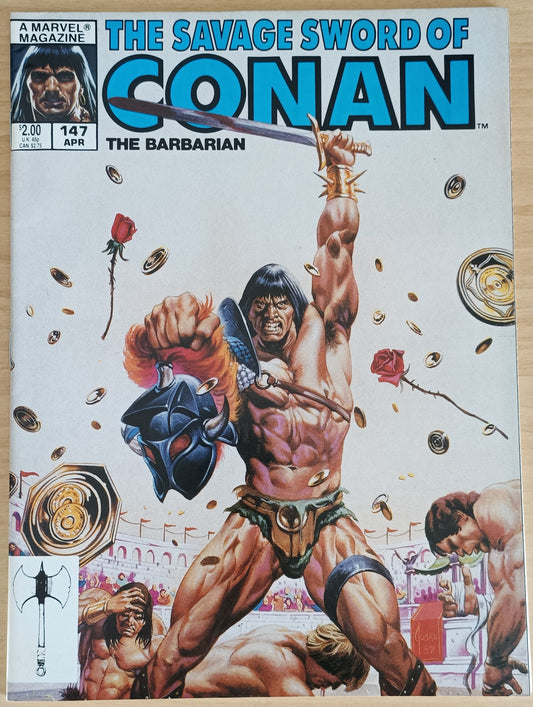 Marvel The Savage Sword of Conan the Barbarian #147