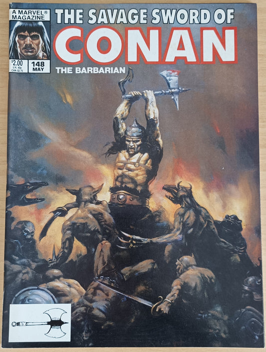 Marvel The Savage Sword of Conan the Barbarian #148