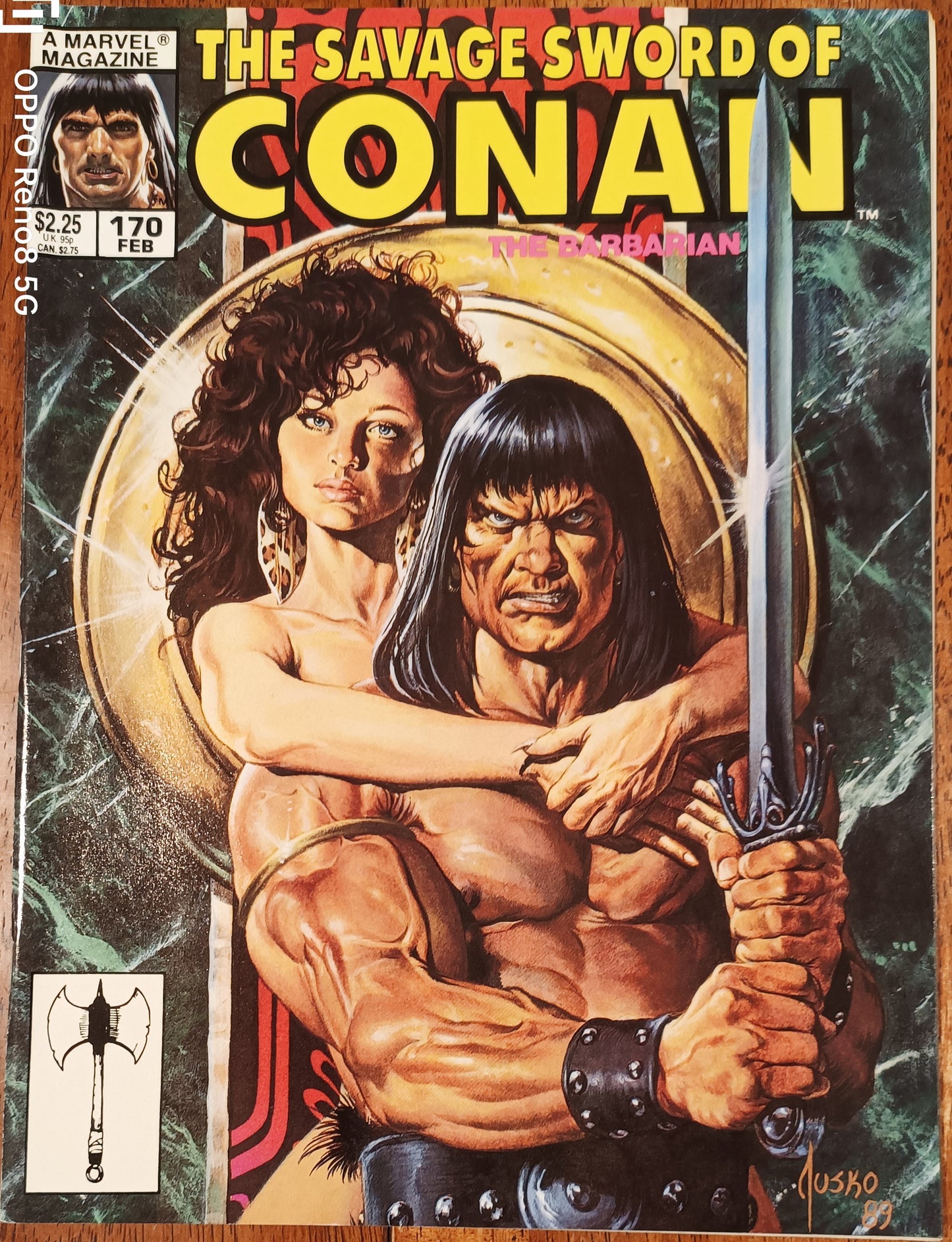 Marvel The Savage Sword of Conan the Barbarian #170