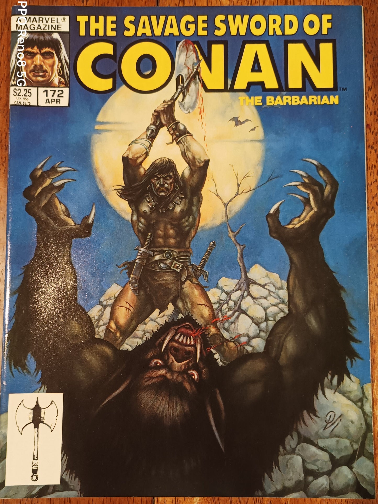Marvel The Savage Sword of Conan the Barbarian #172