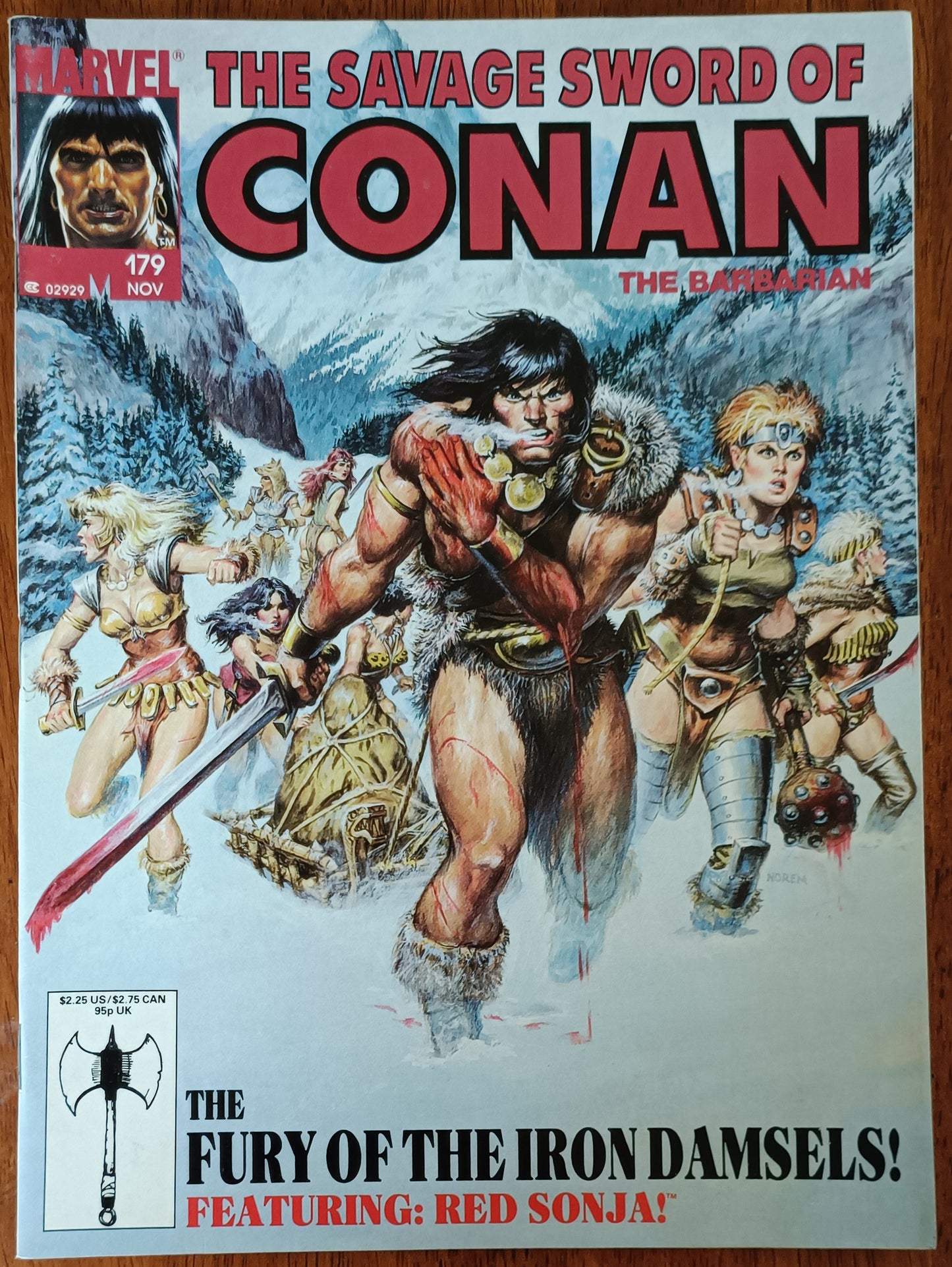 Marvel The Savage Sword of Conan the Barbarian #179