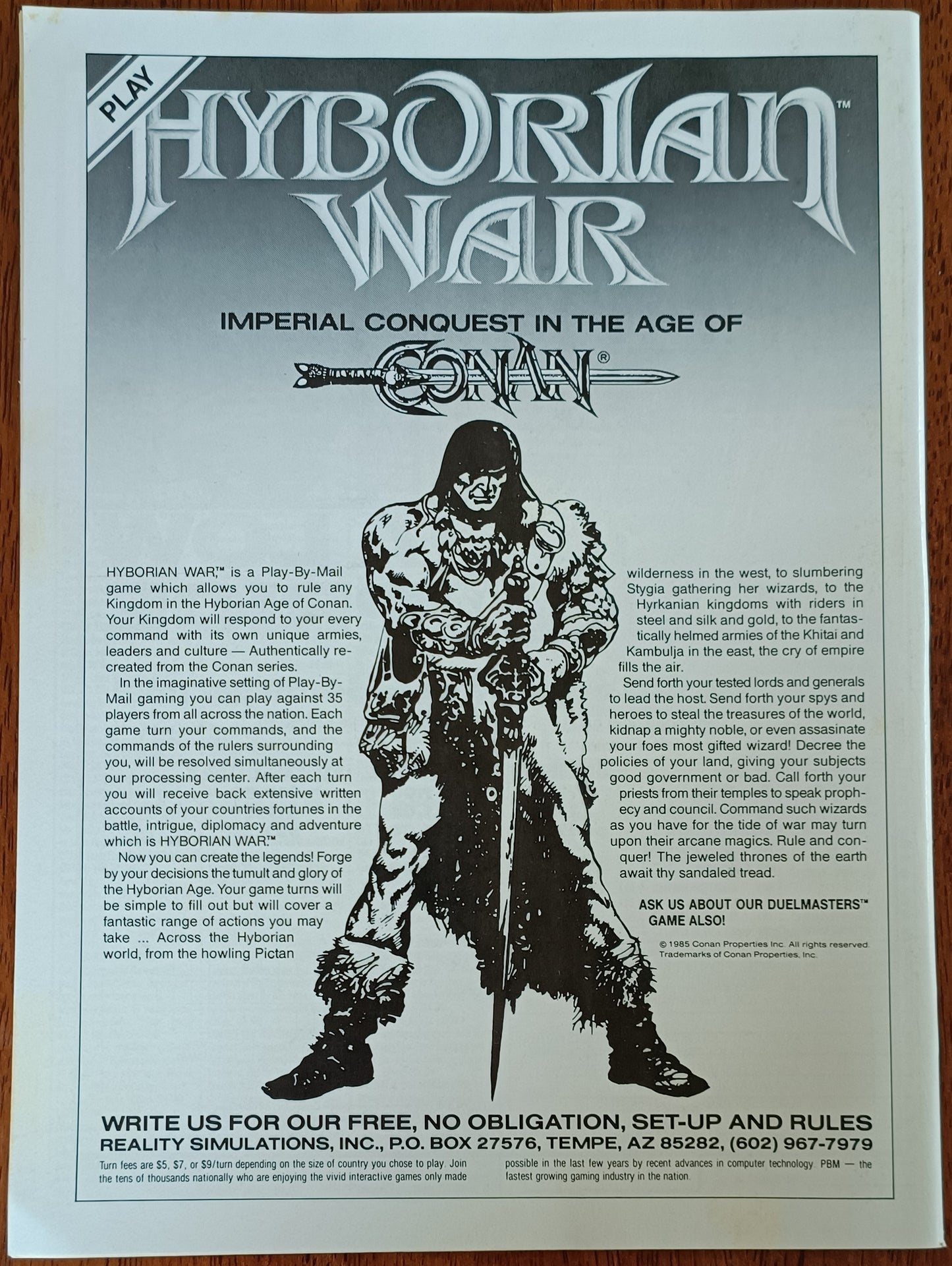 Marvel The Savage Sword of Conan the Barbarian #185