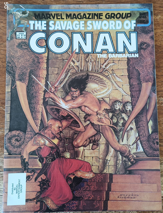 Marvel The Savage Sword of Conan the Barbarian #88