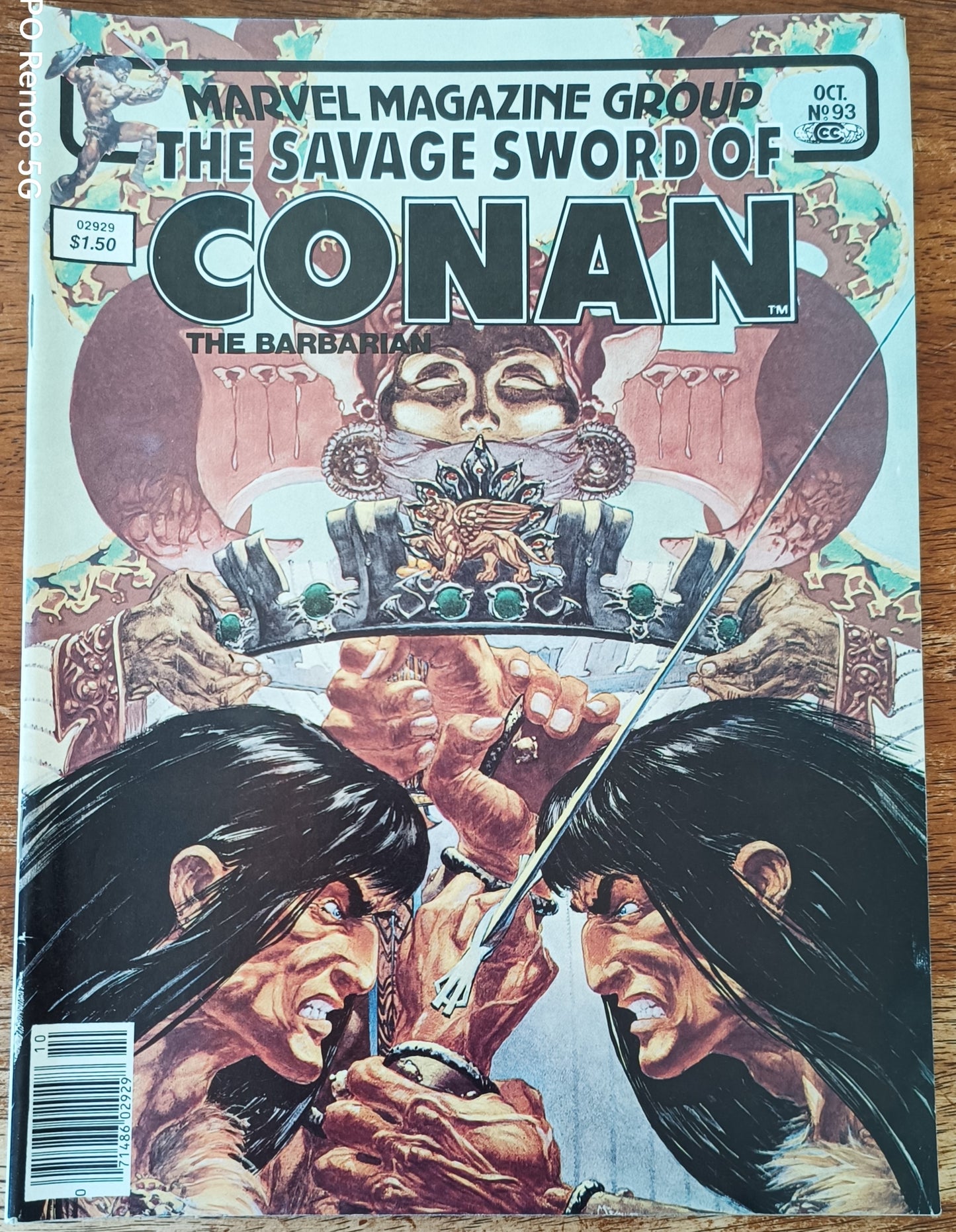 Marvel The Savage Sword of Conan the Barbarian #93