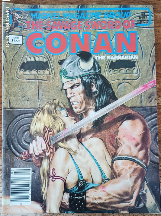 Marvel The Savage Sword of Conan the Barbarian #97