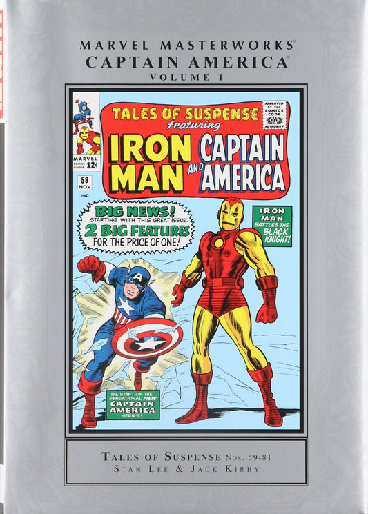 captain america, marvel comics, marvel graphic novels, marvel masterworks - Best Books